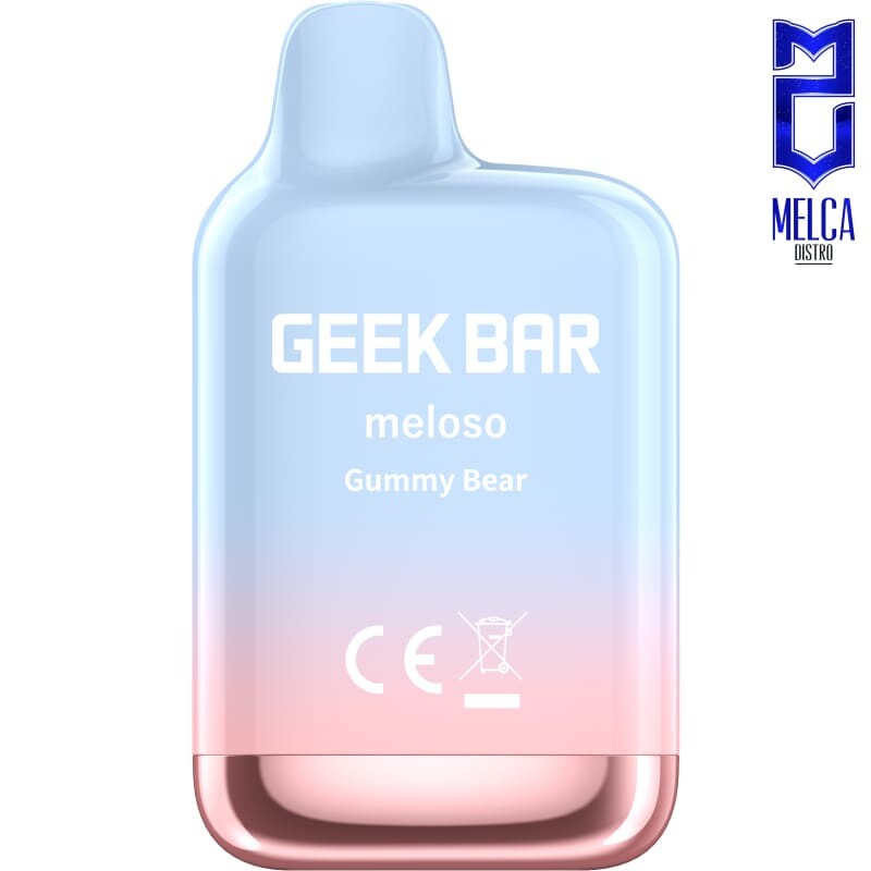 Geek Bar Meloso Mini - 1500 Puffs - Gummy Bear - 50MG - Disposables