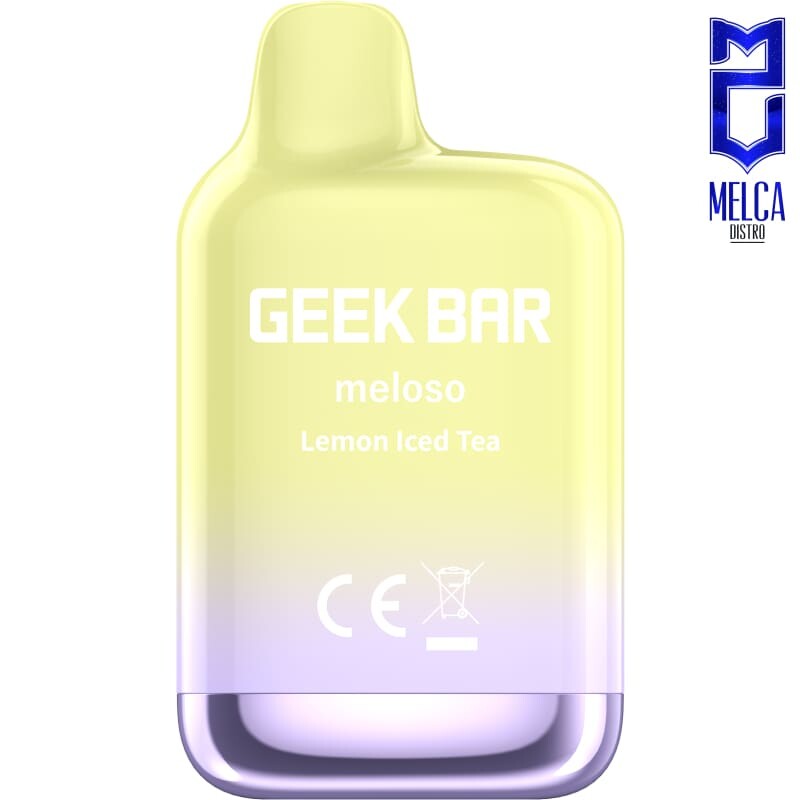 Geek Bar Meloso Mini - 1500 Puffs - Lemon Iced Tea - 50MG - Disposables