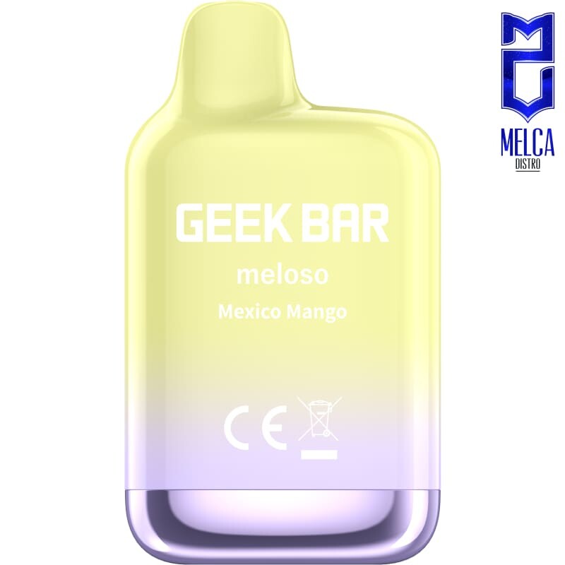 Geek Bar Meloso Mini - 1500 Puffs - Mexico Mango - 50MG - Disposables