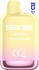 Geek Bar Meloso Mini - 1500 Puffs - Strawberry Mango - 50MG - Disposables