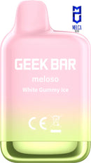 Geek Bar Meloso Mini - 1500 Puffs - White Gummy Ice - 50MG - Disposables