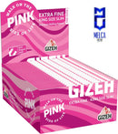GIZEH King Size Slim All Pink box