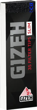 GIZEH BLACK Filter Tips Slim single unit