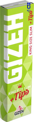 GIZEH King Size Slim+Tips Super Fine detail