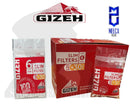 GIZEH Slim Filter (120 + 30) 6mm - FILTROS