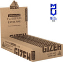 GIZEH Unbleached 1 1/4 box