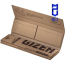 GIZEH Unbleached King Size Slim+Tips open detail