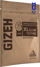 GIZEH XL Slim Filter Unbleached bag