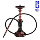 Hookah Japona Shuriken RedBlack Black - Manganese - HOOKAH