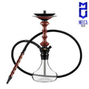 Hookah Japona Shuriken RedBlack Black - Transparent - HOOKAH