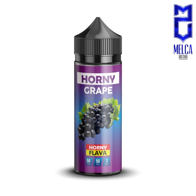 Horny Flava ICE Grape 120ml - E-Liquids