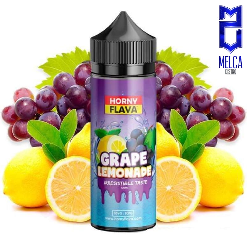 Horny Flava ICE Grape Lemonade 120ml - E-Liquids
