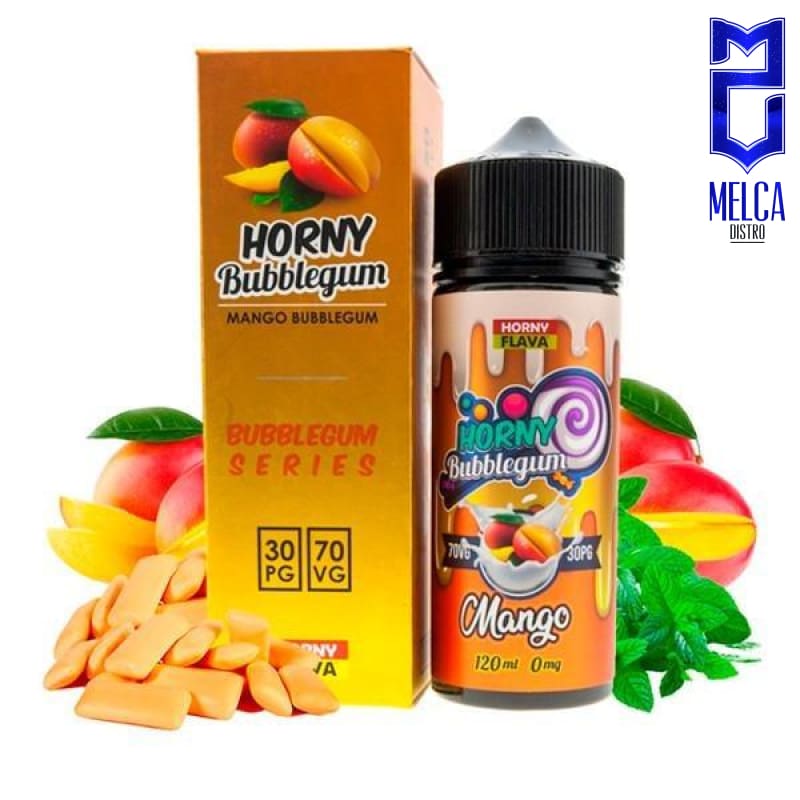 Horny Flava ICE Mango Bubblegum 120ml - E-Liquids