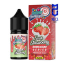 Horny Flava ICE Salt Sour Strawberry Bubblegum 30ml - E-Liquids