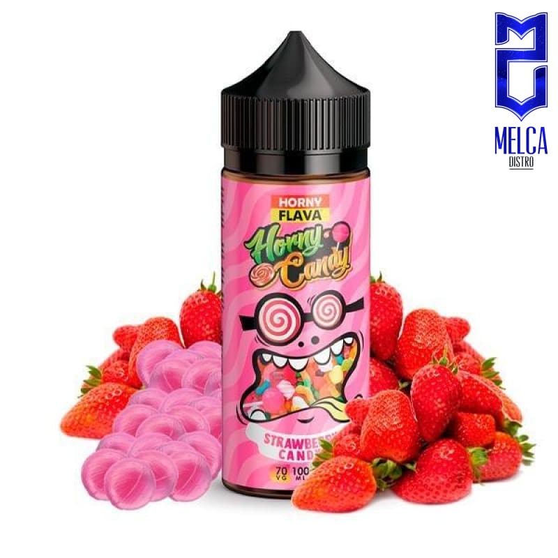 Horny Flava ICE Strawberry Candy 120ml - E-Liquids