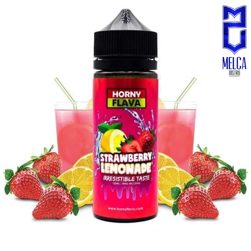 Horny Flava ICE Strawberry Lemonade 120ml - E-Liquids