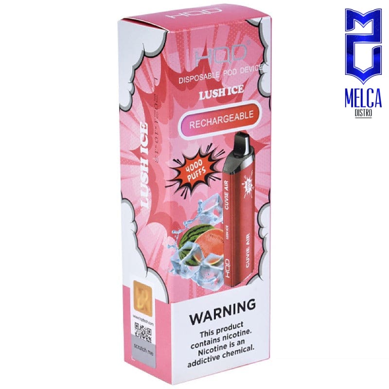 HQD Cuvie Air 4000 Puffs - Lush Ice 50MG - Disposables