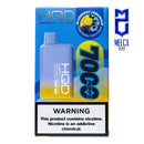 HQD Cuvie Bar 7000 Puffs - Blueberry Lemonade 50MG - Disposables