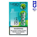HQD Cuvie Bar 7000 Puffs - Cool Mint 50MG - Disposables