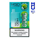 HQD Cuvie Bar 7000 Puffs - Cool Mint 50MG - Disposables