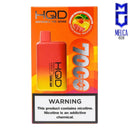 HQD Cuvie Bar 7000 Puffs - Orange Mango Watermelon 50MG - Disposables