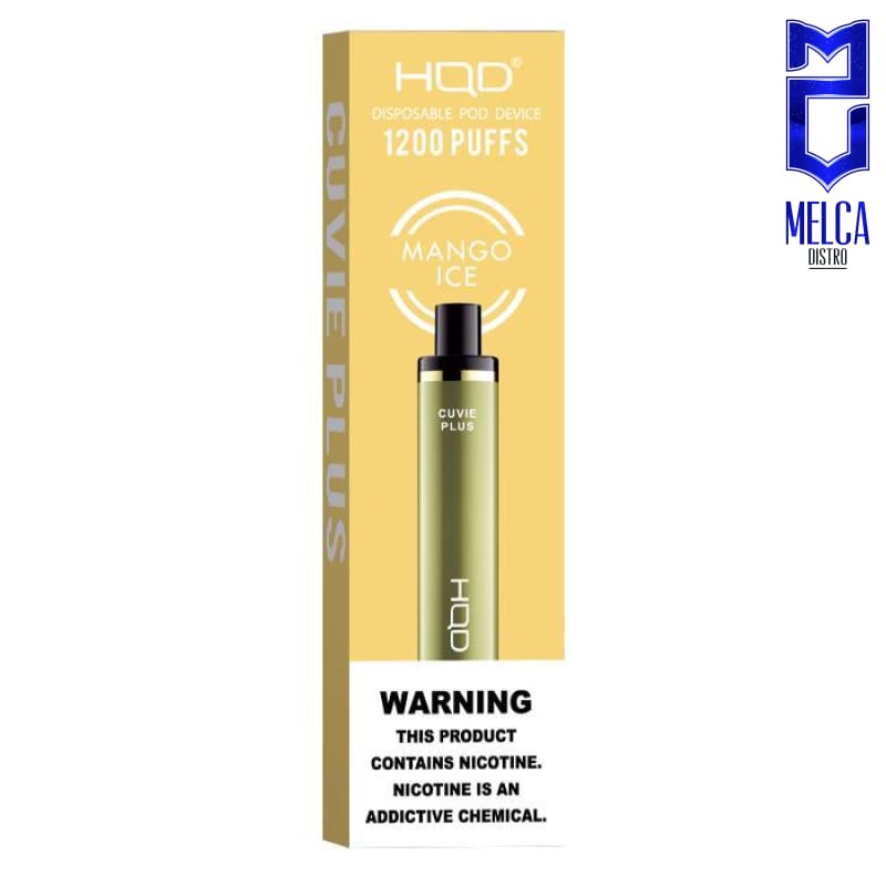 HQD Cuvie Plus - 50MG - Mango Ice - Disposables