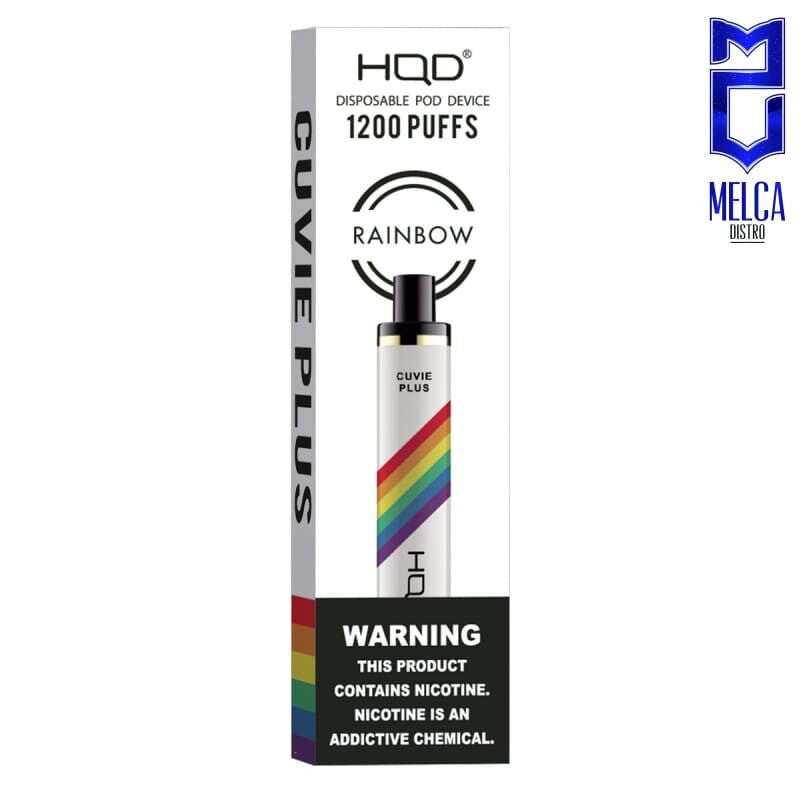 HQD Cuvie Plus - Rainbow 50MG - Disposables