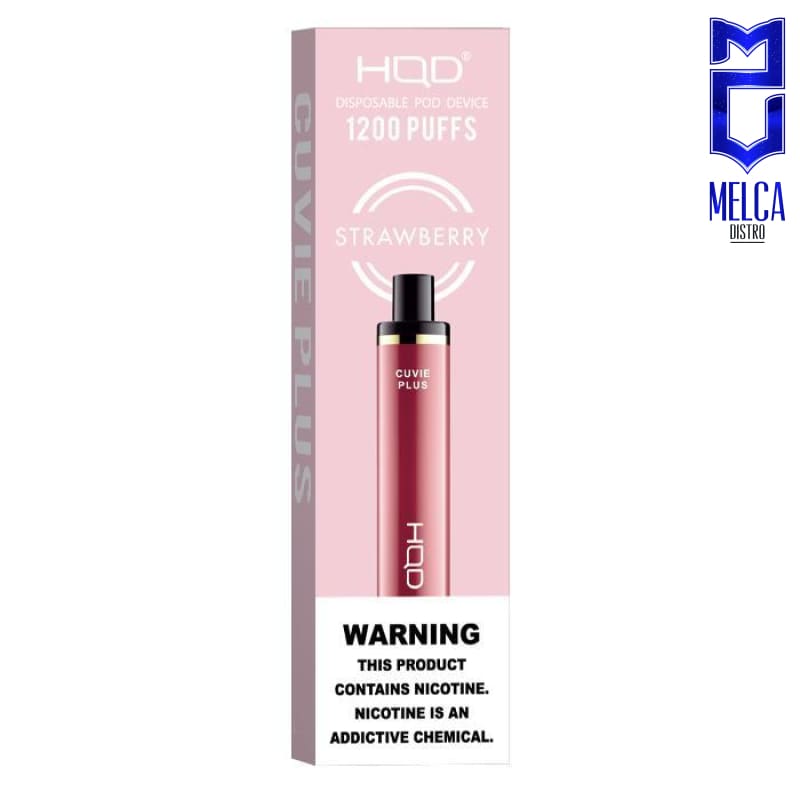 HQD Cuvie Plus - 50MG - Strawberry - Disposables