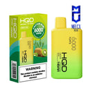 HQD HBAR 6000 Puffs - Cactus Kiwi 50MG - Disposables