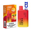 HQD HBAR 6000 Puffs - Orange Mango Watermelon 50MG - Disposables