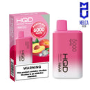 HQD HBAR 6000 Puffs - Peach Ice 50MG - Disposables