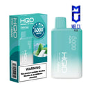 HQD HBAR 6000 Puffs - Sky Mint 50MG - Disposables