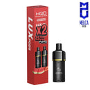 HQD LUX Pod 1500 Puffs 2-Pack - Strawberry Watermelon 50MG - Disposables