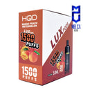 HQD LUX Pod Cartridges 2-Pack - Mango Peach Watermelon 50MG - Coils