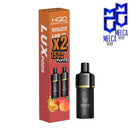 HQD LUX Pod 1500 Puffs 2-Pack - Mango Peach Watermelon 50MG - Disposables