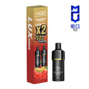 HQD LUX Pod 1500 Puffs 2-Pack - Strawberry Banana 50MG - Disposables