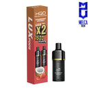 HQD LUX Pod 1500 Puffs 2-Pack - Strawberry Coconut 50MG - Disposables