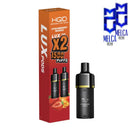 HQD LUX Pod 1500 Puffs 2-Pack - Strawberry Mango 50MG - Disposables