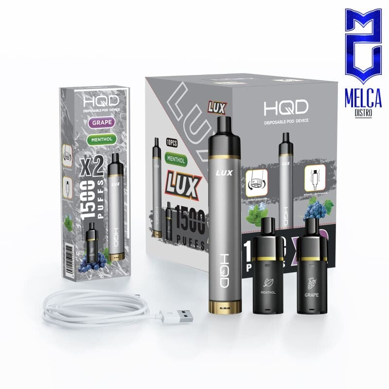 HQD LUX Starter Kit - Frost Silver - Starter Kits