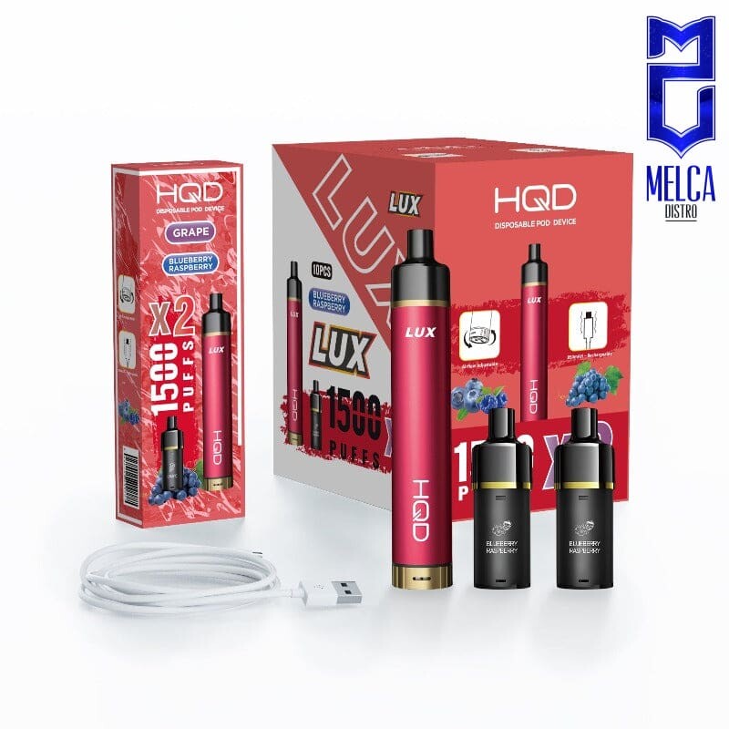 HQD LUX Starter Kit - Red - Starter Kits
