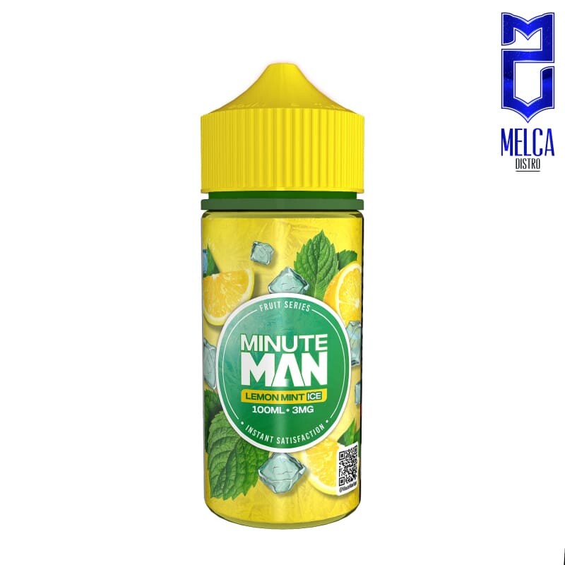 Minute Man Lemon Mint Ice 100ml - 3MG - E-Liquids