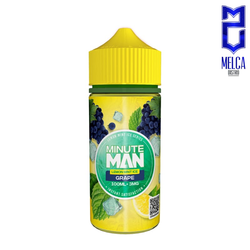 Minute Man Lemon Mint - Grape Ice 100ml - E-Liquids