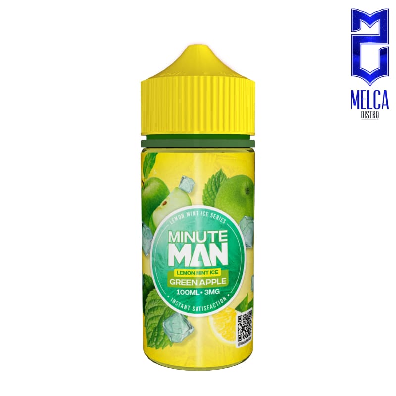 Minute Man Lemon Mint - Green Apple Ice 100ml - E-Liquids