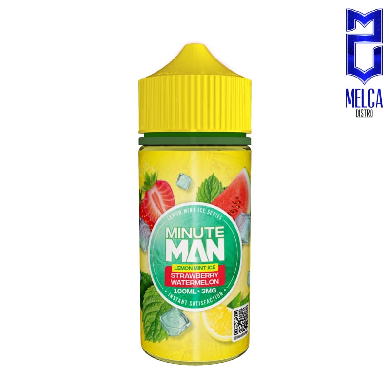 Minute Man Lemon Mint - Strawberry Watermelon Ice 100ml - E-Liquids