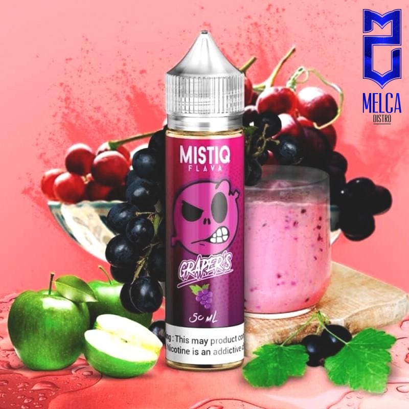 Mistiq Flava Grapers 120ml - E-Liquids