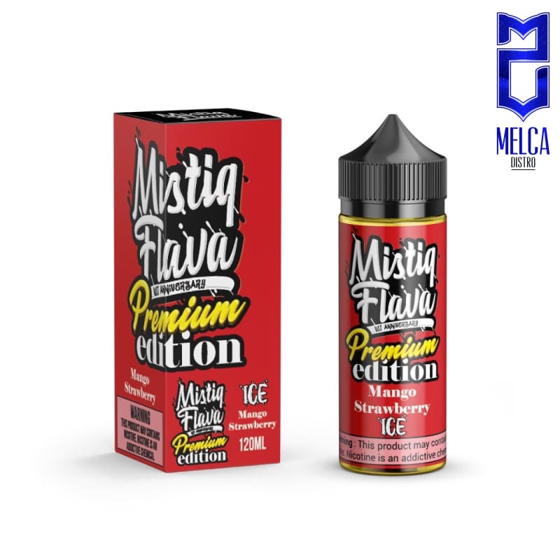 Mistiq Flava Mango Strawberry 120ml - E-Liquids