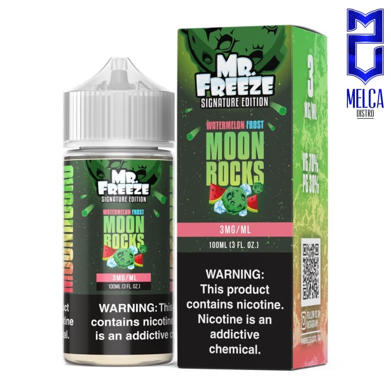 Mr. Freeze Watermelon Frost Moon Rocks 100ml - E-Liquids