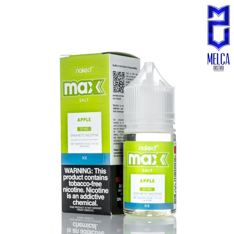 Naked Max Salt Apple Ice 30ml - E-Liquids