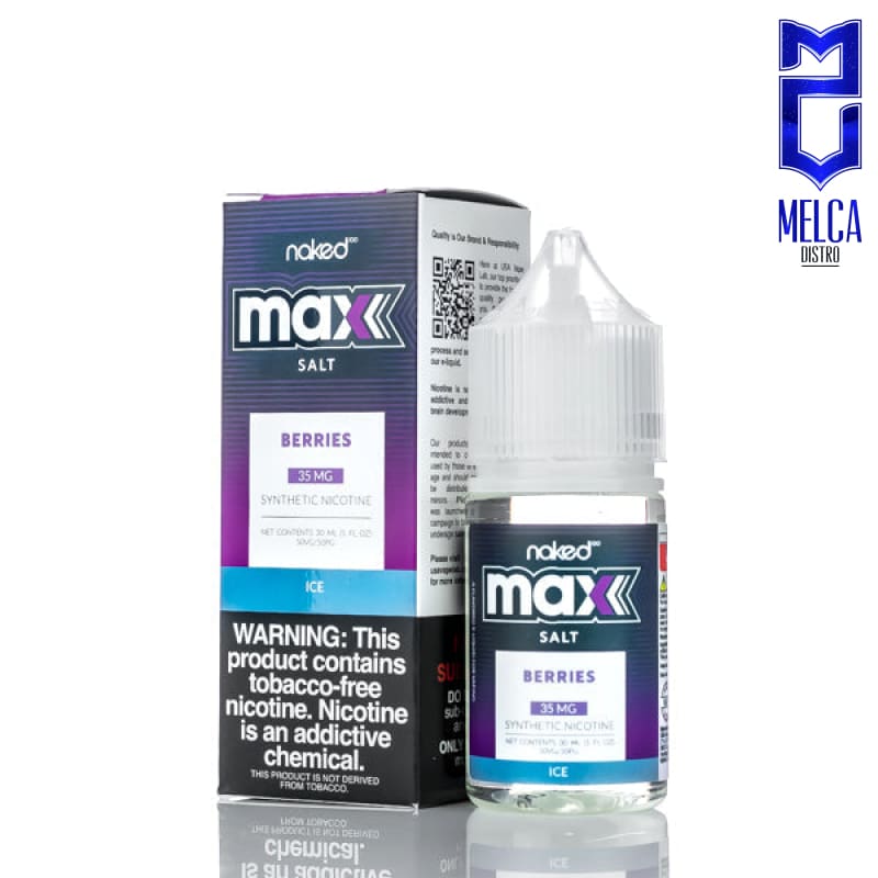 Naked Max Salt Berries Ice 30ml - E-Liquids