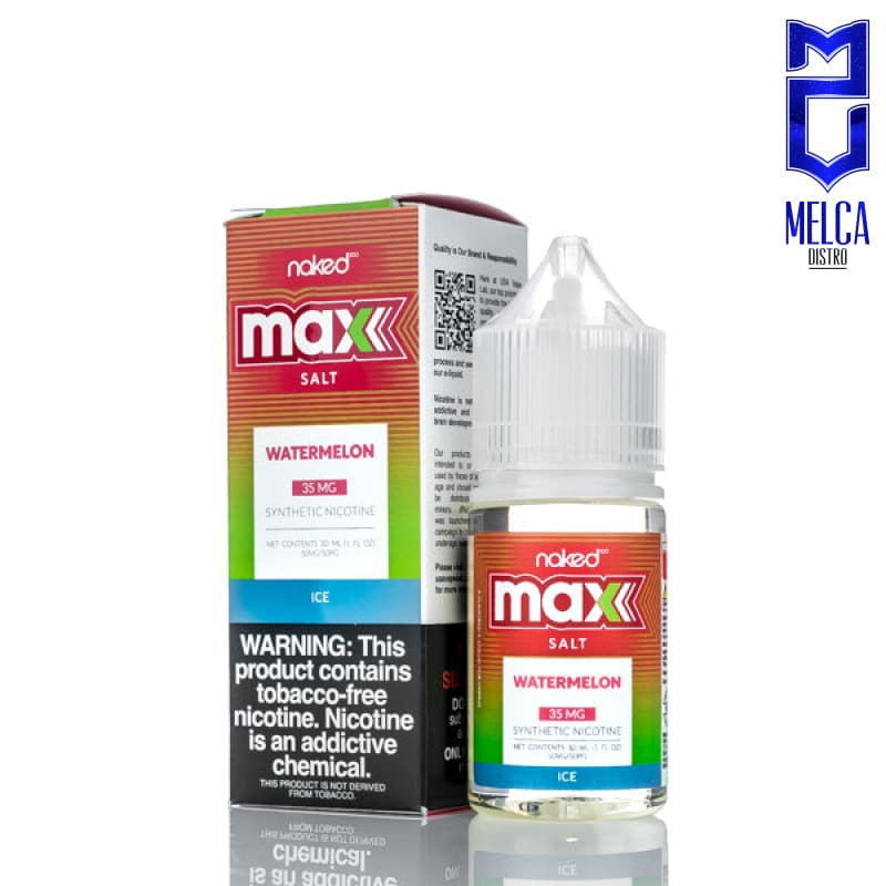 Naked Max Salt Watermelon Ice 30ml - E-Liquids